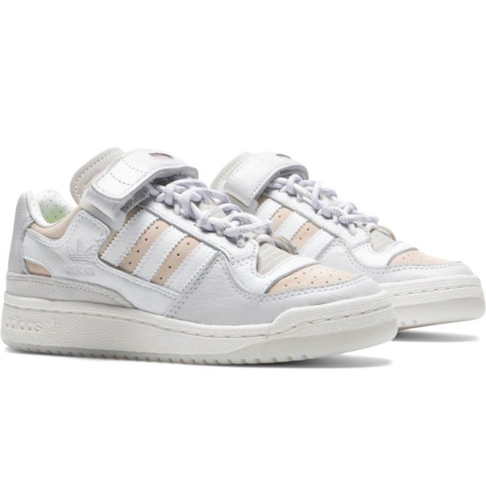 Adidas X Ivy Park Low Forum white sneakers - gently used